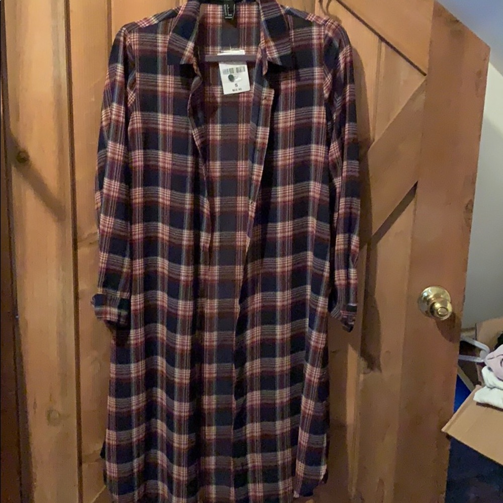 Forever 21 Long Flannel